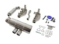 Kit de escape con válvulas conmutables estilo "GT3" - Porsche 911 2.7L / 3.0L 1974-83 - 3606001102, 3606501101, 3606001103, 3606001107, 93011119113, 99908500103, 90007428203, 9009100970C, 93011119206, 93011119308, 91111119102, 90091009701, 93011102200, 93011102203, 93021102501, PCG91121100